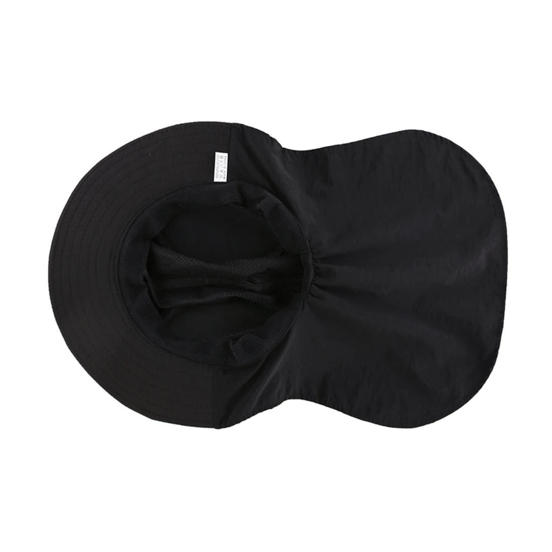 Description Picture 6 of itemMen's Mesh Flap Adjustable Summer Sun Protection Hat Wide Brim Lightweight Breathable Outdoor Fishing Cap chapeus de sol