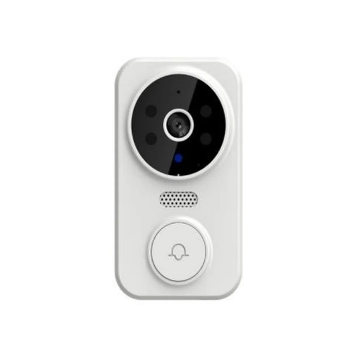 

Smart Punch Free Camera Smart Doorbell Smart Wireless Remote Anti-Theft Doorbell White