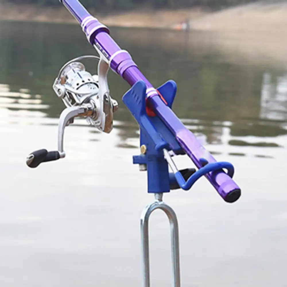 

Adjustable Stainless Steel 360 Degrees Fishing Rods Holder Bracket Fish Tool