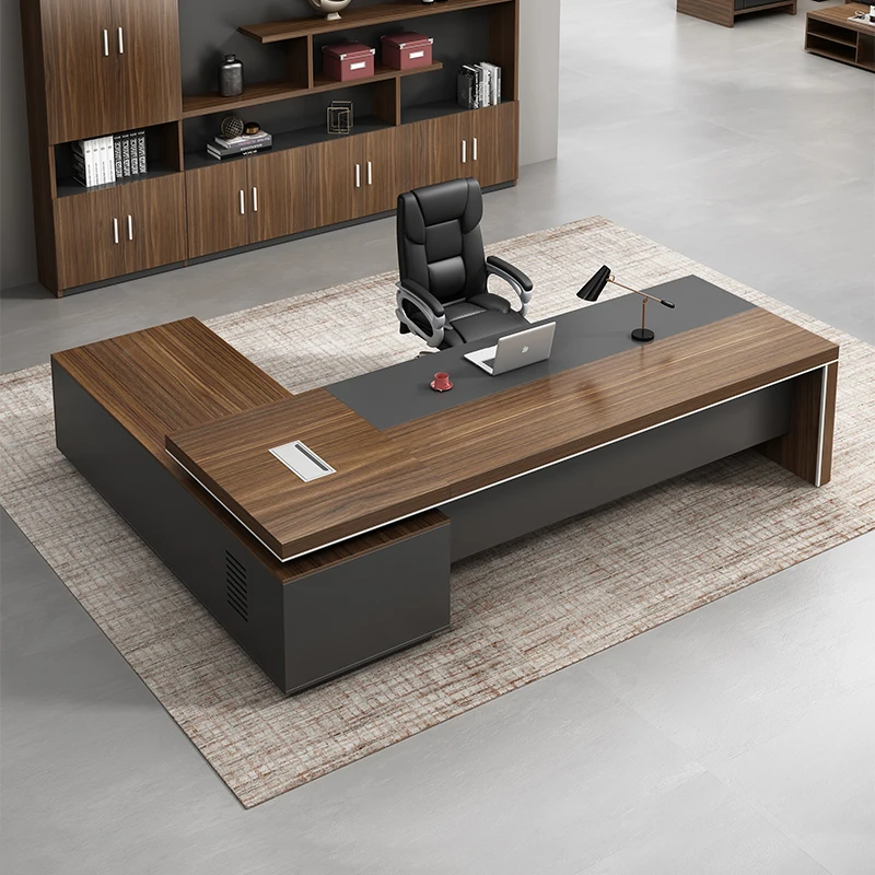 Vanity Writing Desk Modern Compact Counter Work Office Desks Computer Luxury Stolik Komputerowy Na Kolkach Wood Furniture