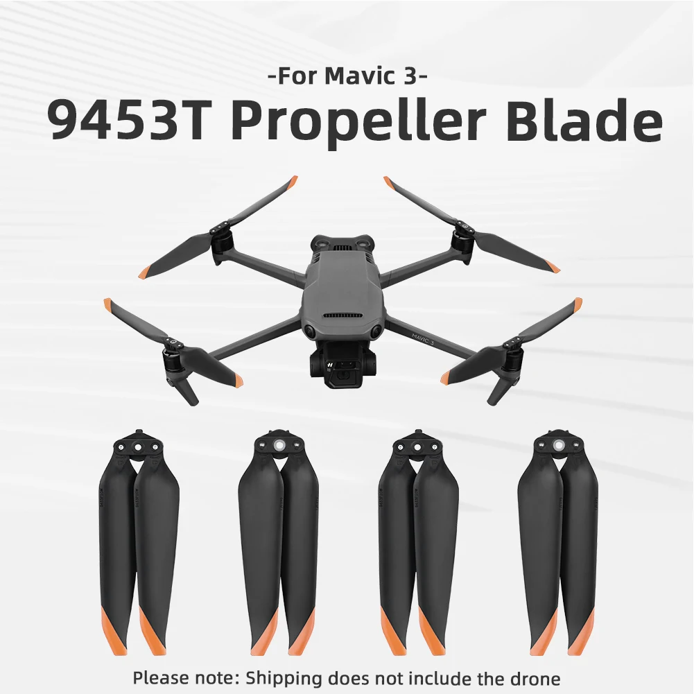 Lot de 2 paires d'hélices à dégagement rapide pour Mavic 3, emballage d'origine avec étiquette produit.