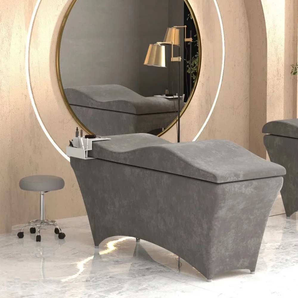 OEMMemoryFoamCurvedTopperLashBedMattressVelvetLashExtension