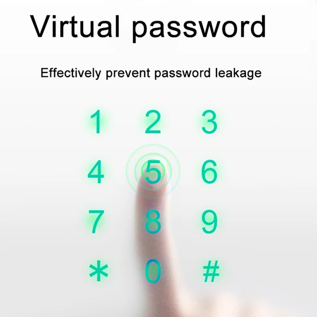 TUYA/TTLOCK APP Anti Theft Padlock Keyless Fingerprint Padlock Aluminum Alloy IP65 Waterproof for Cabinet Backpack 5
