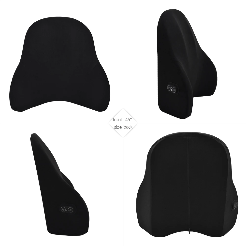 Car Electric Single Lumbar Single Headrest Vibration Massage Lumbar Support Neck Pillow lumbar Cushion Car Seat Car interior 38 Car Electric Single Lumbar Single Headrest Vibration Massage Lumbar Support Neck Pillow lumbar Cushion Car Seat Car interior 23