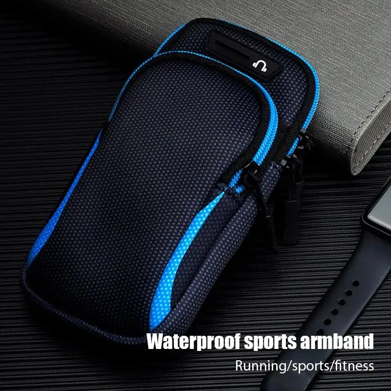 Universal 6.8 inches Running Sport Armband Bag Waterproof Arm Bag Mobile Phone Bag Case Fitness Gym Arm Band For iPhone Samsung