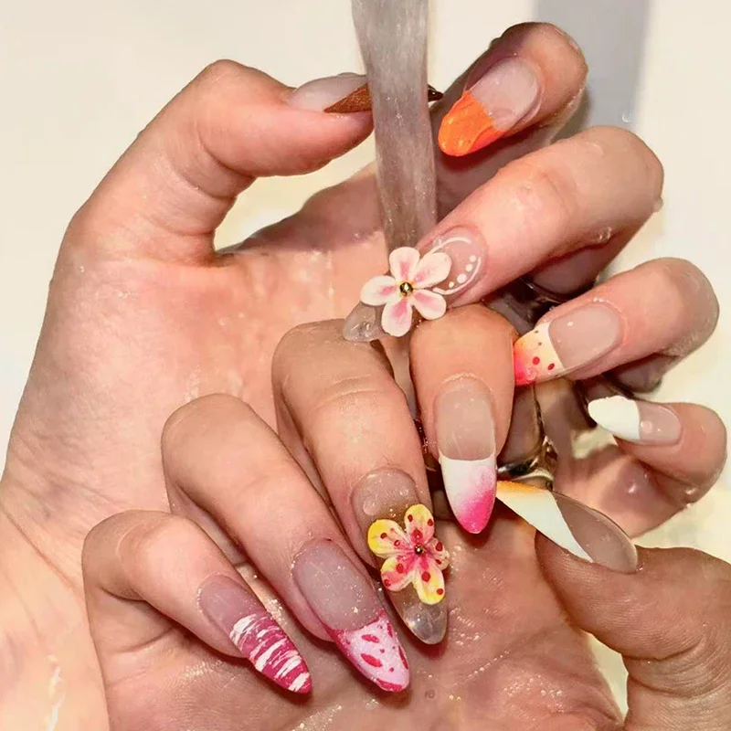 Silicone Nail Mold 3D Tulip Flower Template - DIY Nail Art Decorations Stereoscopic Manicure Tool for Nail Art Enthusiasts