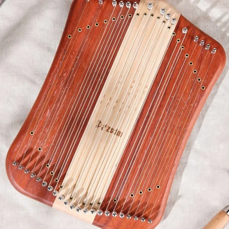 String Chromatic Thumb Harp Easy Learn Portable Thumb Piano Beginner Practice Unique Design Musical Stringed Instruments