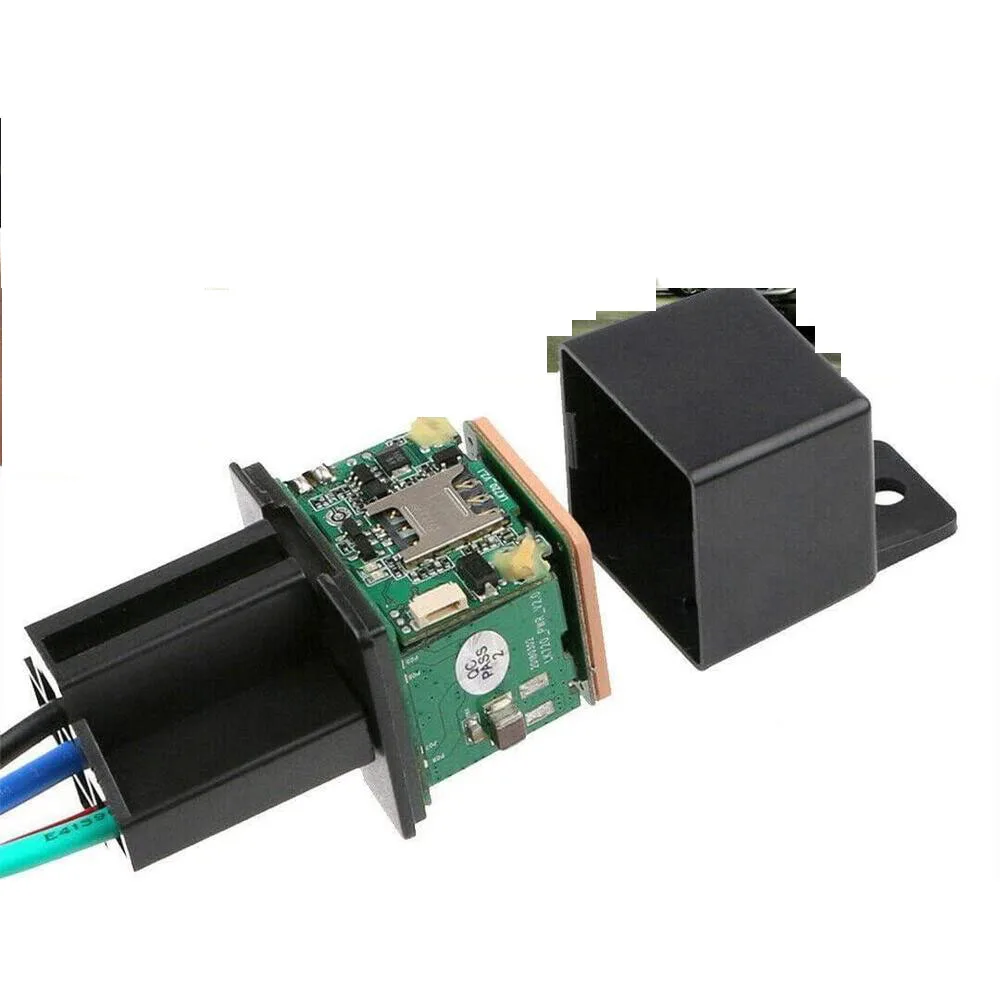 10-40V DC 블랙 릴레이 GPS 트래커 플라스틱 및 금속 자동차, 오토바이, 트럭에 적합 자동차 액세서리