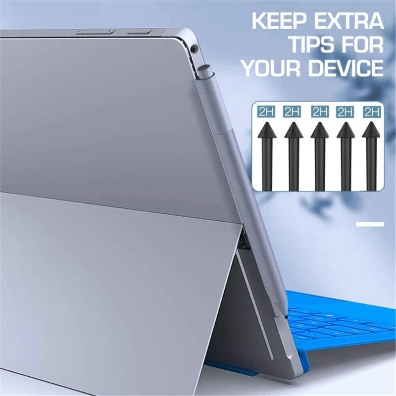 5팩 펜 팁 Surface 7/6/5/4/Book/Studio/Go 노트북 1XCB용 연필 펜촉 교체 키트
