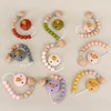 New Design Baby Silicone Pacifier Holder Pacifier Chain Clip Baby Nursing Cavity Toy Silicone Pacifier Baby Accessories 5