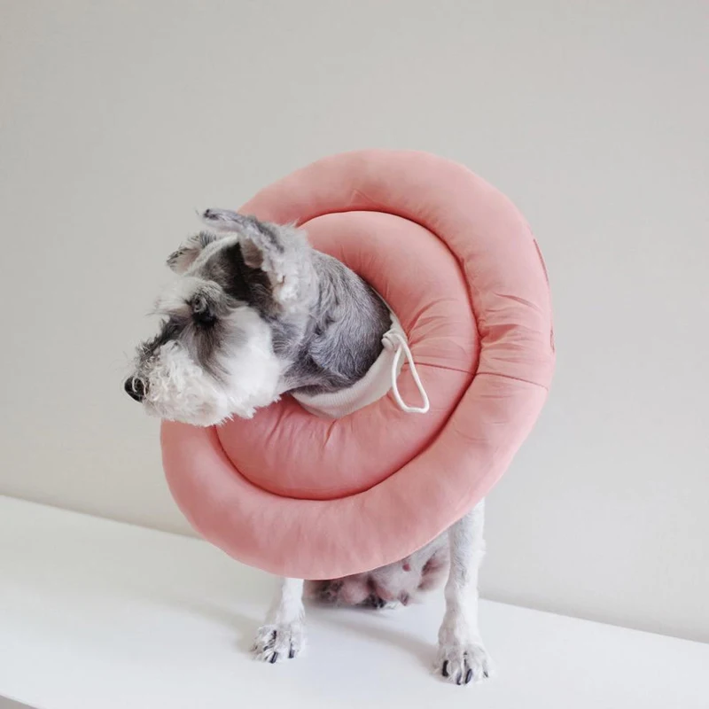 Pet Protective Nylon Elizabethan Collar - Anti-Licking Wound Healing Cone