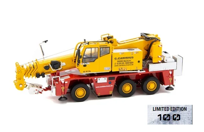 

Alloy Model IMC 1:50 Scale DEMAG AC 45 City Mobile Crane Engineering Machinery Diecast Toy Model Gift,C. CANISIUS 32-0069