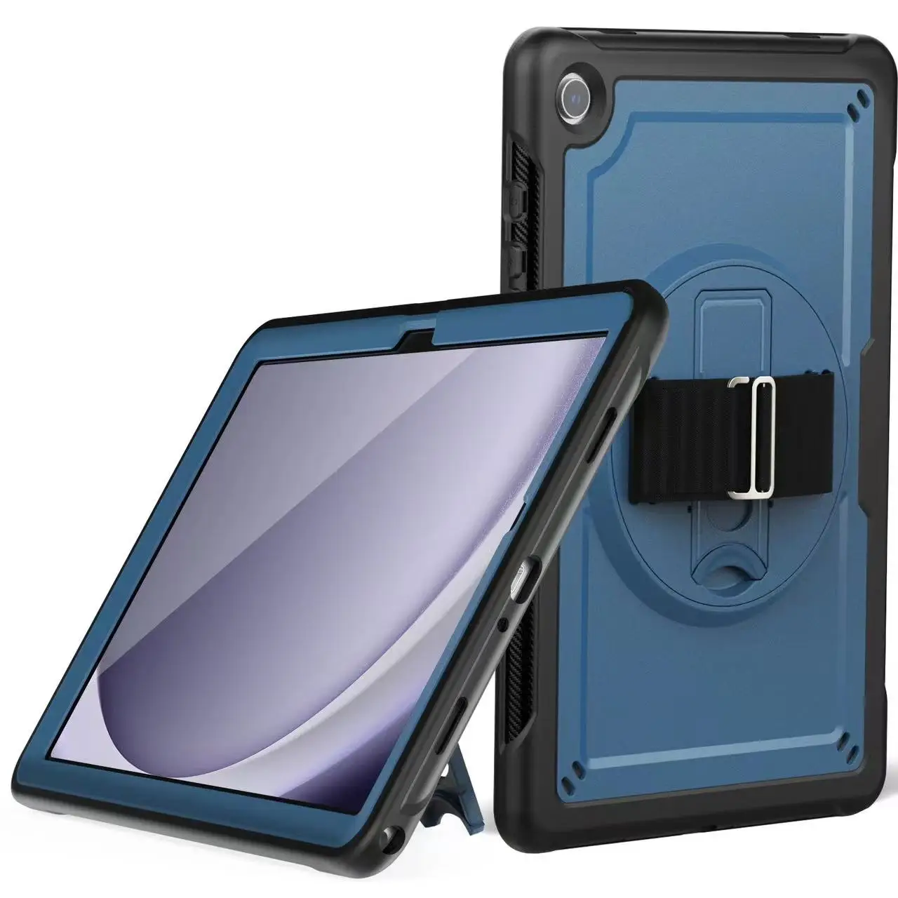 Ultimate Rugged Armor Case with 360° Swivel Stand for 11-inch Tablets - 2023 Edition