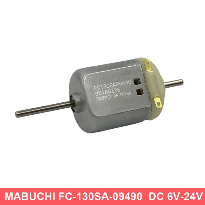 Mabuchi Fc-130Sa-09490 Micro Doppio Motore Asix Dc 6V 9V 12V 14.4V 18V 24V 16000Rpm Doppio Albero 2Mm Mini 15Mm * 20Mm Motore Elettrico