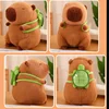 23cm Capybara Plush Simulation Capibara Anime Fluffty Toy Cute Doll Stuffed Animals Soft Doll Plush Christmas Thanksgiving Gift 5