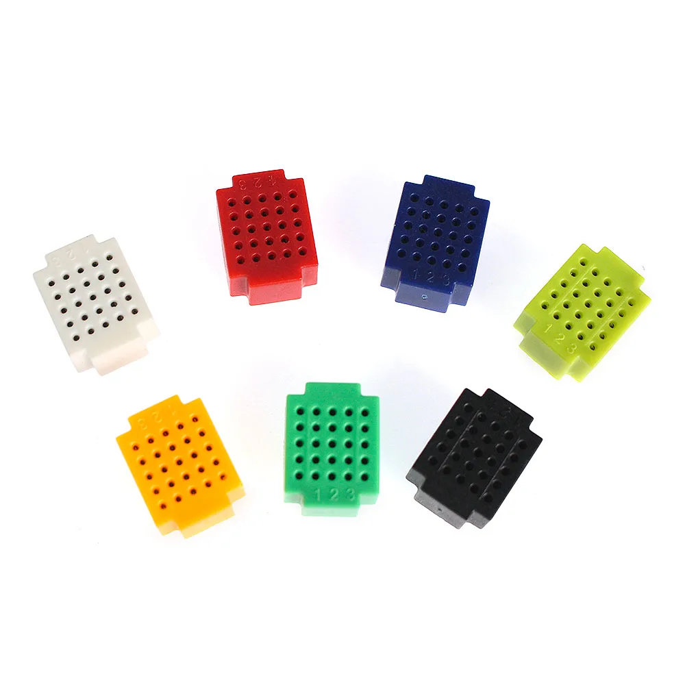 MB102 Breadboard ZY-204 400 Tie Point Solderless PCB Test Bread board Dupont Line Kit 20/40Pin 10/15/20cm Diy Electronic Kits