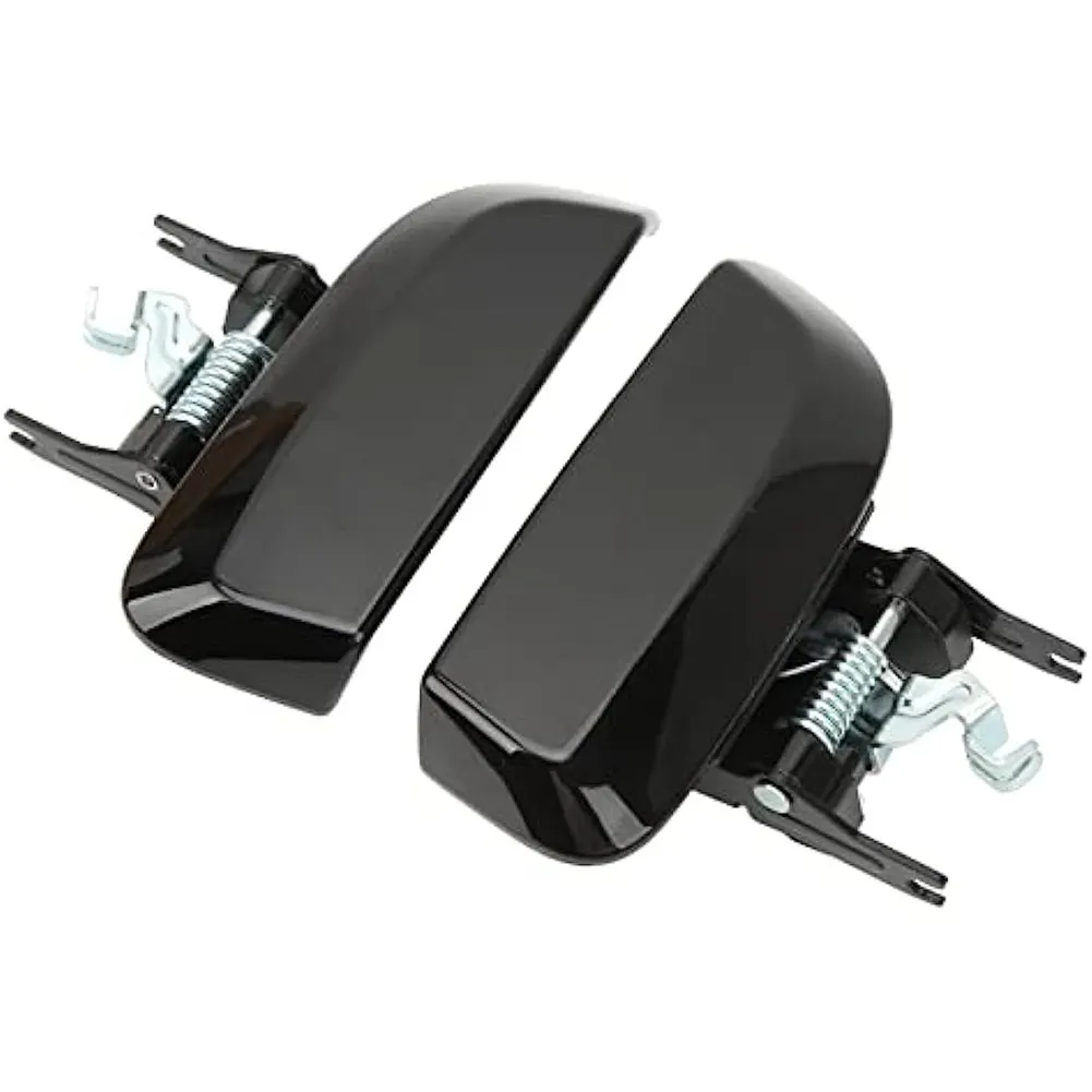

2Pcs Rear Door Exterior Pull Handle Left & Right Black Door Handle 1030514 For Nissan Pathfinder 4.0L V6 5.6L 2005-2012