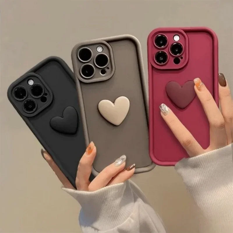 Love Heart Design Phone Case Cover
