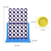 Connect 4 Spin Game Four In A Row Rotating Chessboard 2 Player Board Games for Family Kids Funny Board Game Puzzle Toys Kid Gift 6