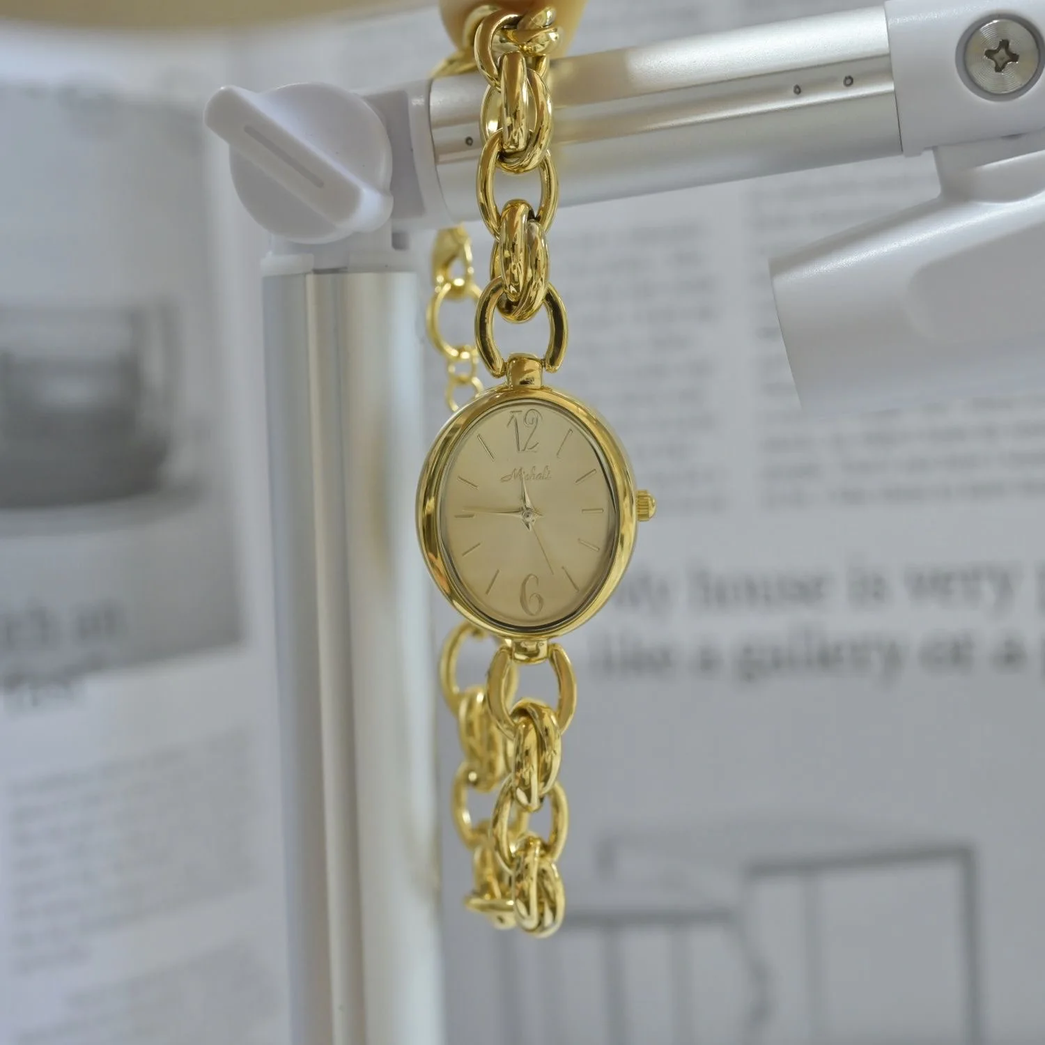 New Braided Bracelet Watch for Women, a Perfect Charm of Small Gold Watch, Popular Retro Women's Chain Watch, Fashionable and Personalized - 6