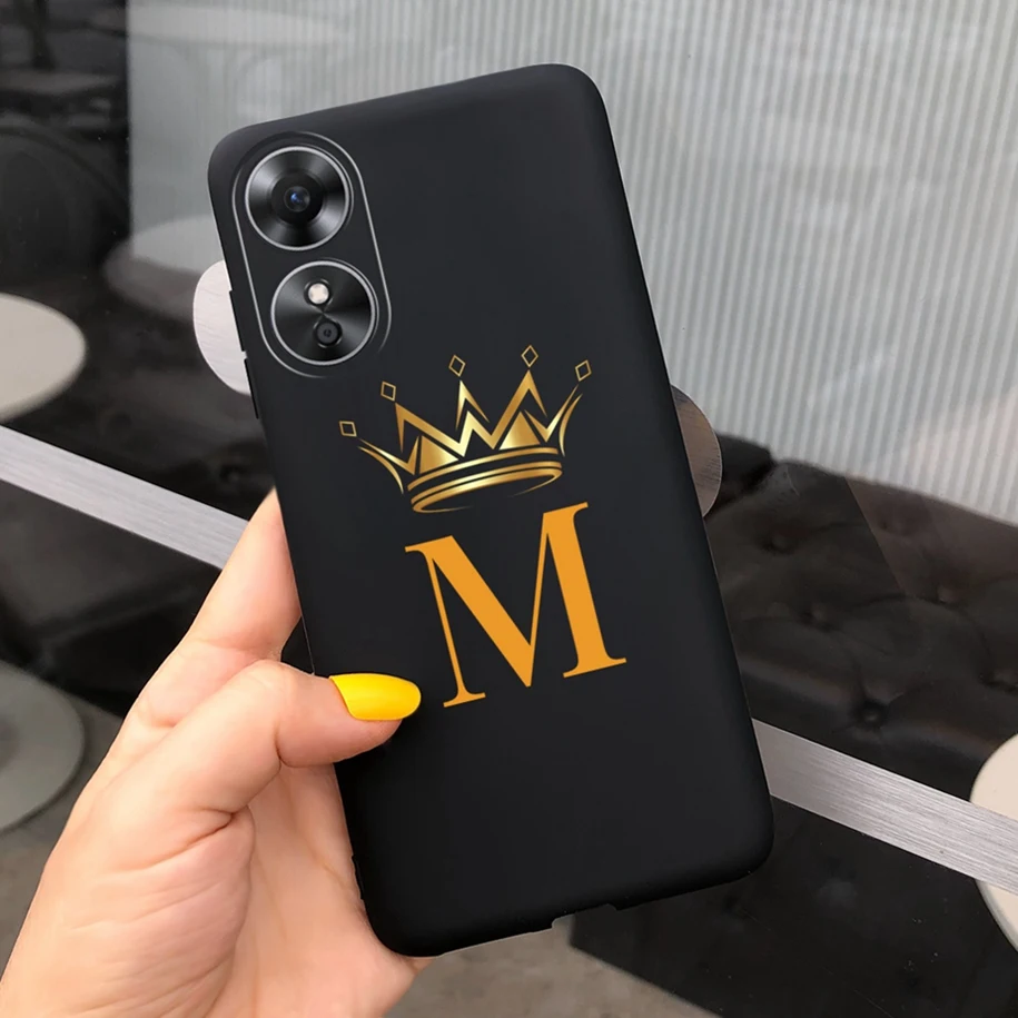 Luxury Letters Soft Silicone Phone Case - Elegant Back Cover