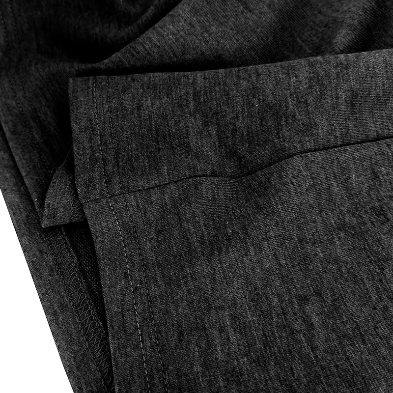 Herren-Sport-Sweatshirt mit Stehkragen für Herbst und Winter, atmungsaktiv, warm, farbblockierter Pullover, halber Reißverschluss in mehreren Farben – Detail 29