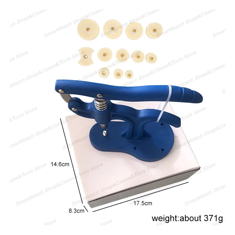 Kit Pressa Orologi Professionale - 12 Matrici Nylon Per Chiusura Casse | Diametro 18-50mm | Impermeabili - Foto 10