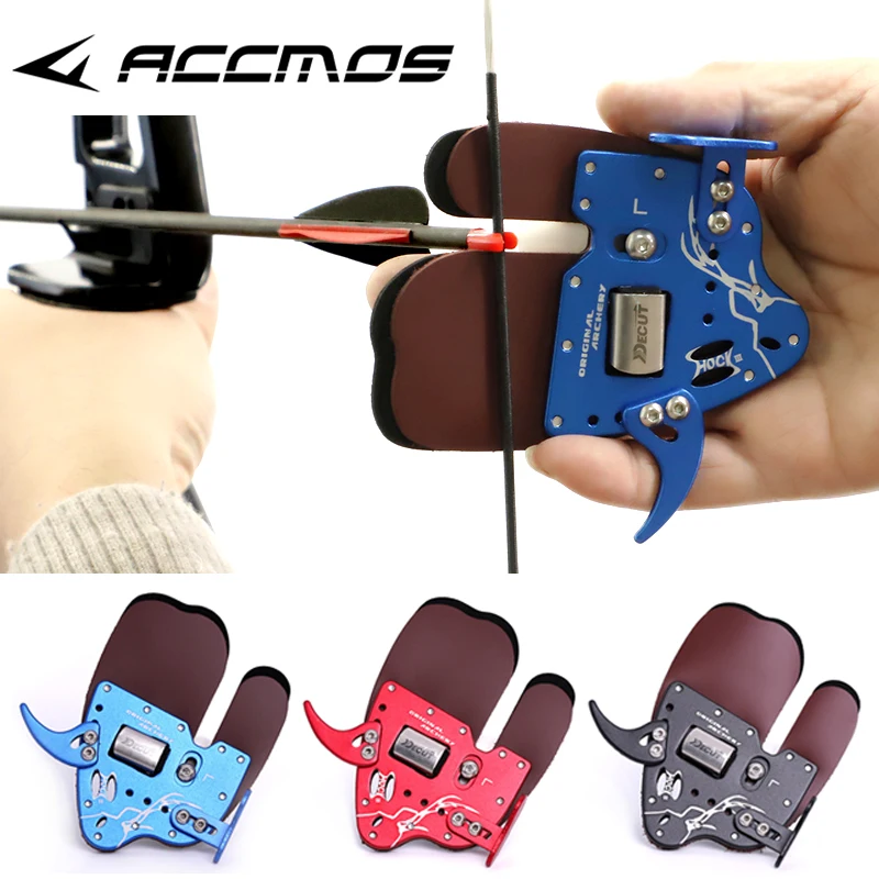 

Archery Finger Guard DECUT hock3 Finger Protector Right Hand S/M/L/XL for Shooting Hunting Equipment
