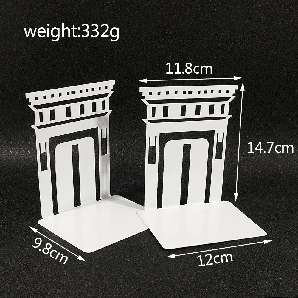 Popular Building Exquisite Bookends Houses Book Support Office Desk Decoration Book Holder Retractable Creative Stand