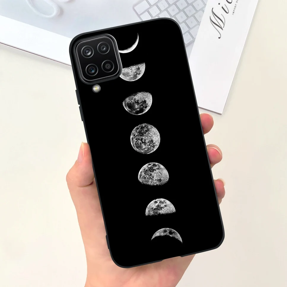 NEW Design For Samsung Galaxy A12 Case Silicone TPU Back Cover For Samsung A12 M12 F12 Galaxy M12 India  Funda Couqe Bumper