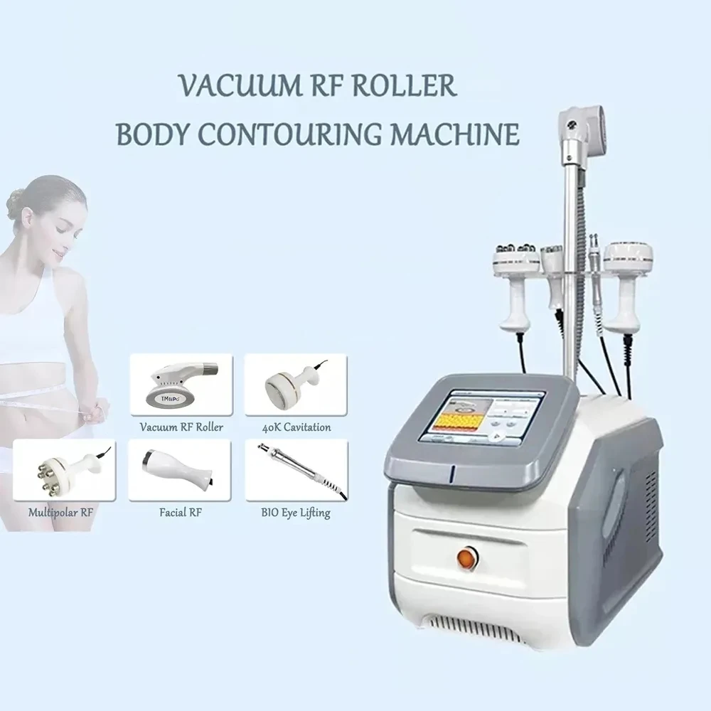 2024 Good Quality Fat Transfer Machine Best Anti Cellulite Cavitationfat Freezing Machine Fat Burning Machine 4 Handles