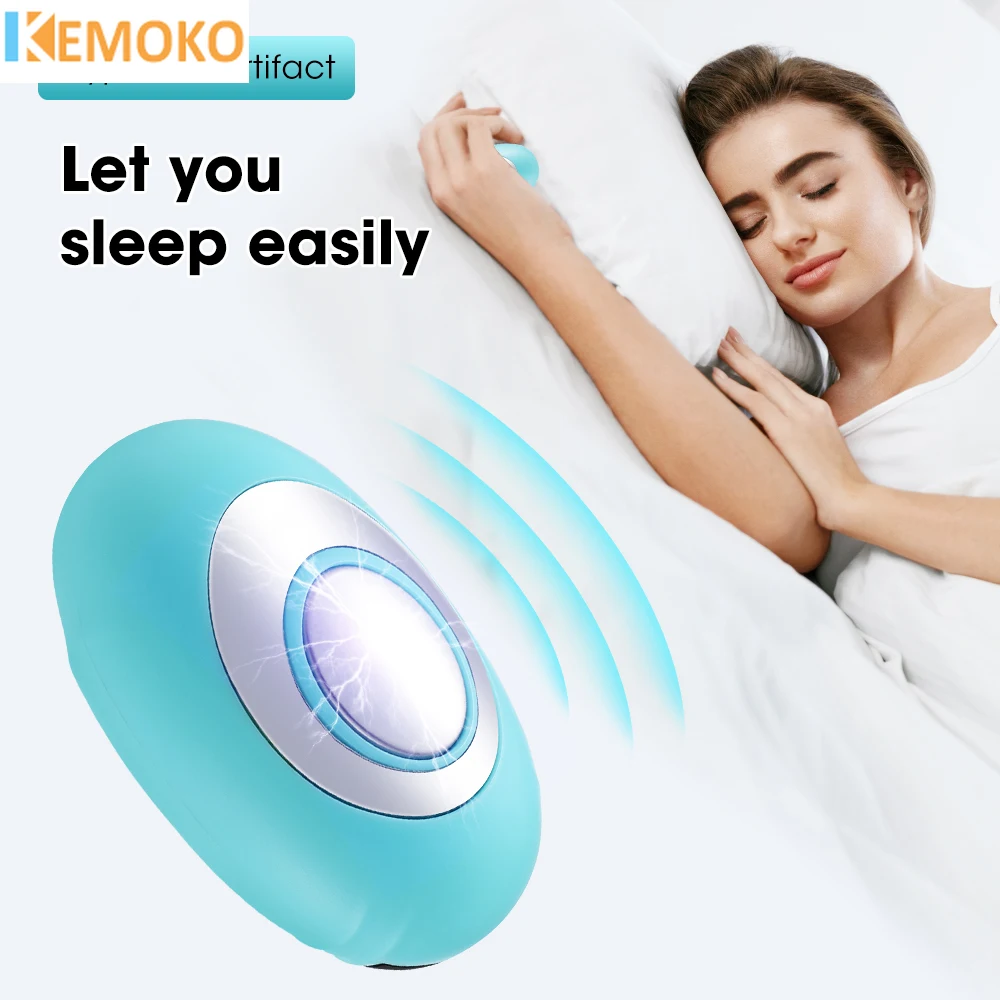 Handheld Mini USB Microcurrent Sleep Aid Device EMS Pressure Relief Anxiety Hypnosis Smart Sleeper Body Massager