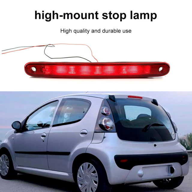 High Mount Stop Lights for Peugeot 107 2005-2014 Car Third Rear