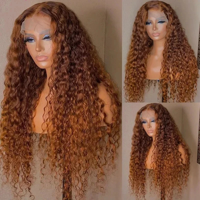 long-preplucked-soft-26inch-brown-color-kinky-curly-180-density-lace-front-wig-for-women-baby-hair-heat-resistant-glueless