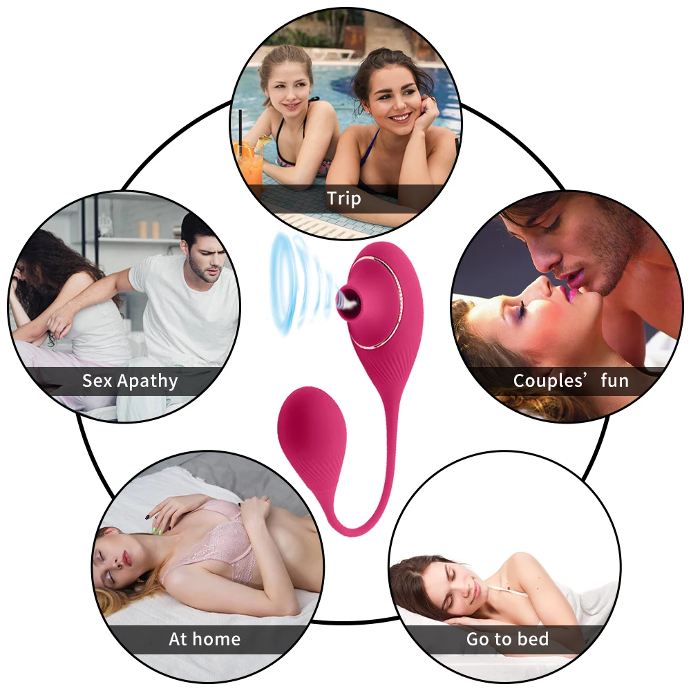7 Częstotliwości Wibrujący Dildo Kobieta Cichy Magnetyczny Akumulatorowy Masturbator Ssanie Seks Produkty_voghion.com