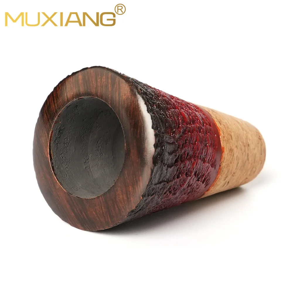 Briar color bowl provide quick + homogeneous coloring for meerschaum pipe create calabash mechanic，provide cool + dry smoking