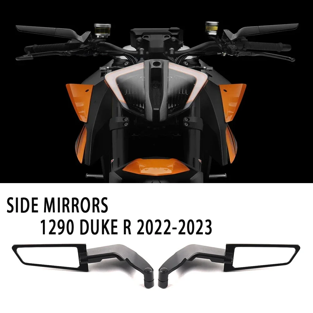 

For 1290 Super Duke R 2022-2023 Universal Motorcycle Mirror Wind Wing side Rearview Reversing mirror