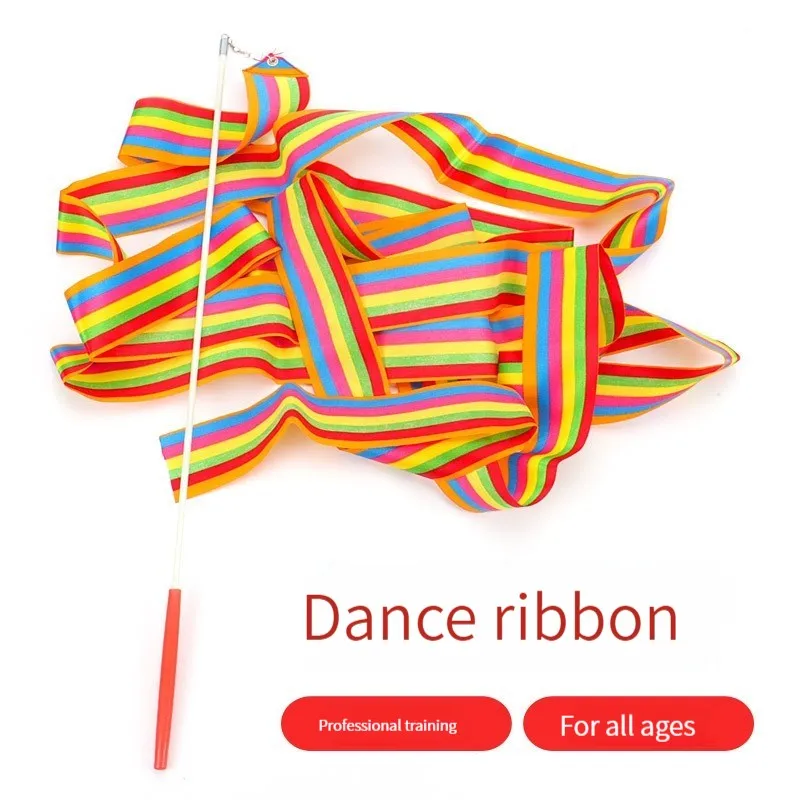 Rhythmic Gymnastics Ribbon 4 m Children's Dance Ribbon Toy Props