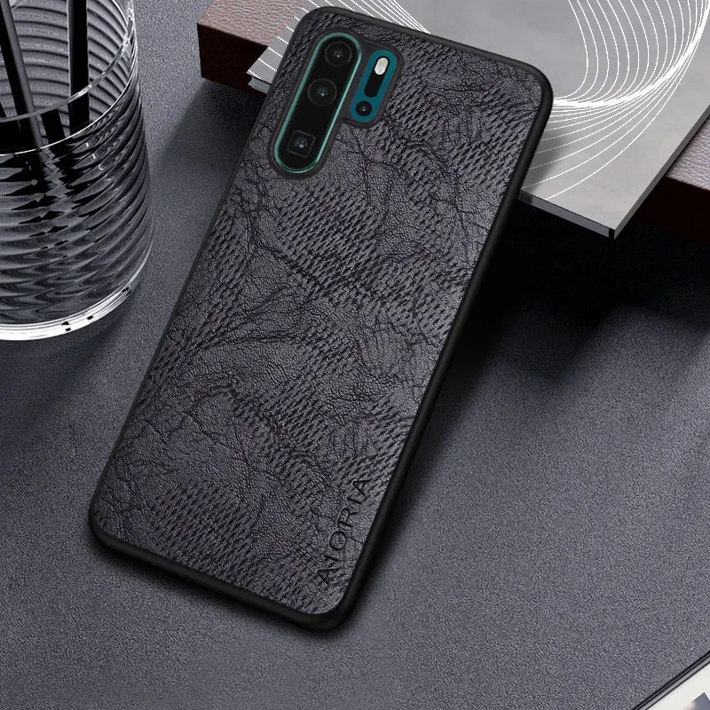 Business Wind Cortex Pattern Leather Cover