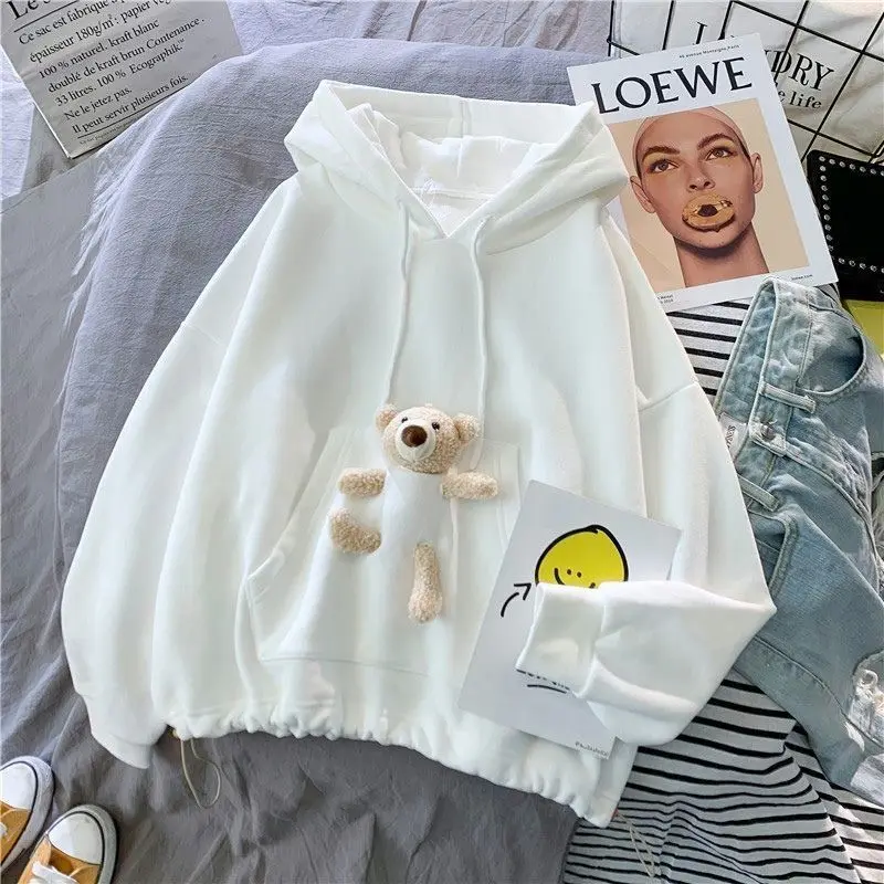 Kawaii Bear Hoodie 5