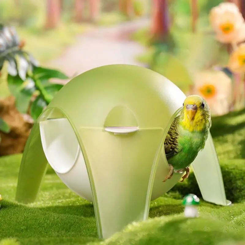Outdoor Bird House Green Garden Decorative Bird Nest Creative Nest Flexible Nesting Box For Birdhouse Garden Decor For