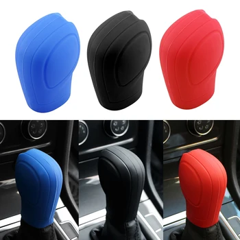 For Volkswagen VW Golf 6 GTI DSG Jetta Tiguan POLO BORA Passat B7 Tiguan Touran Amarok AT Gear Head Shift Knob Cover Protector 1
