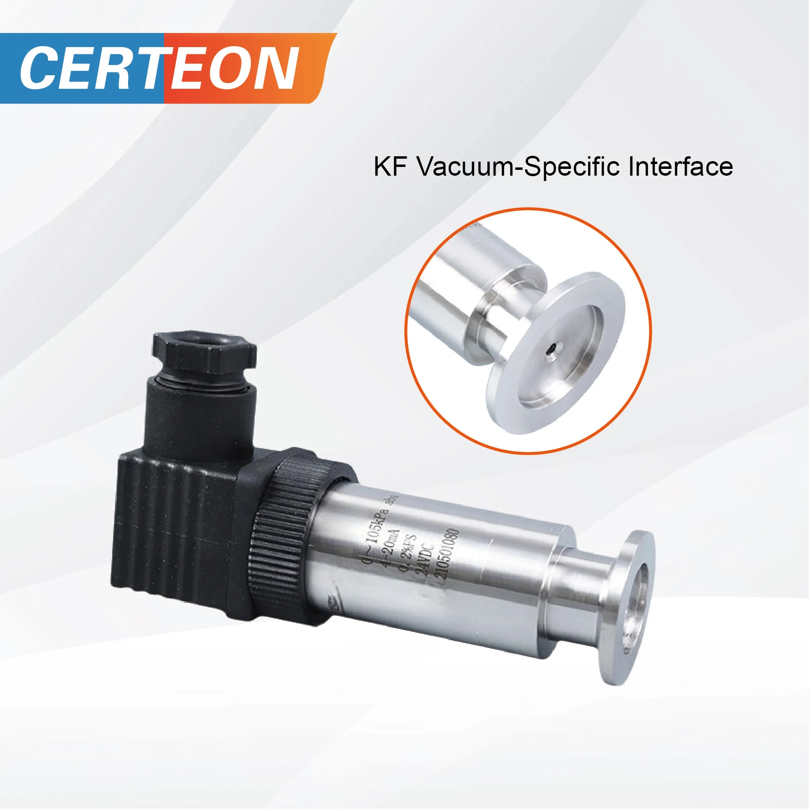 KF16 Vacuum Pressure Transmitter Absolute Pressure Sensor RS485/4-20mA/0-10V /0-5V Digital Vacuum Gauge Industrial Sensor