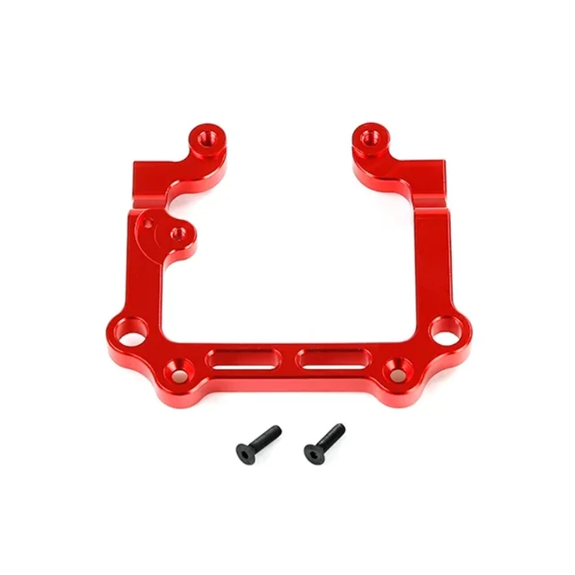 CNC Aluminum Front Bulkhead Upgrade For HPI Rovan KingMotor Baja 5B 5T 5SC RC Buggy - Durable Replacement Part