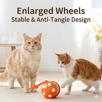 Smart Electric Rolling Soccer Pet Toy Automatic Obstacle Avoidance Interactive Anti-Boredom Toy For Cats And Dogs 2