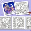 Glow Cosmetics Adult Coloring Book - Relax & Mood Boosting, Vibrant Makeup-Themed Designs, Perfect Gift for Holidays, Family Gat 6