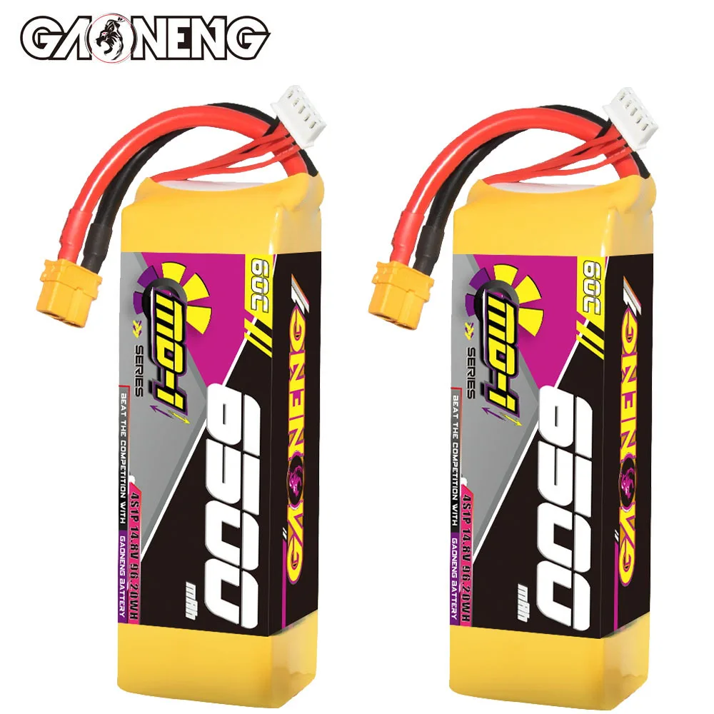 

RC Racing Cars Battery 14.8v 6500mAh 60c Lipo Battery For 1:8 RC Racing Cars Four Drive Off-Road Boats Spare Parts 4s Battery