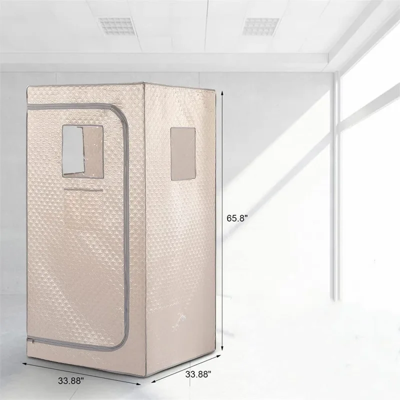 Portable Steam Sauna Tent  Full Body Sauna Tent Home Spa for Relaxation Detox No Steamer 6