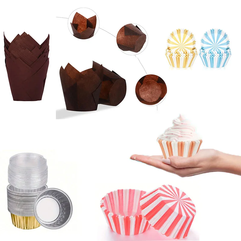 Cupcake Liners Baking Cups, Non-Stick Decorative Paper Muffin Cups, Wrappers for Cupcak... - SKU CLBC1726 - UGI Packaging