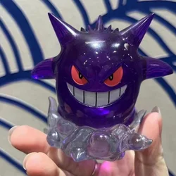 Kawaii Gengar Snorlax Anime Action Figure Doll Ornament - Cartoon Collection Toy Gift - With box (Gengar)
